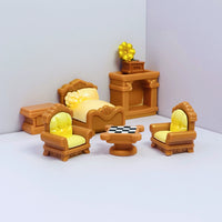 Miniature Dollhouse Furniture Set for DIY Micro Landscape Decor