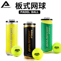 ITF Approved Padel Balls for Professional Training and Matches, 45-55% Wool Content