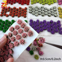 Miniature Model Grass Tufts for Diorama and Landscape Scenery