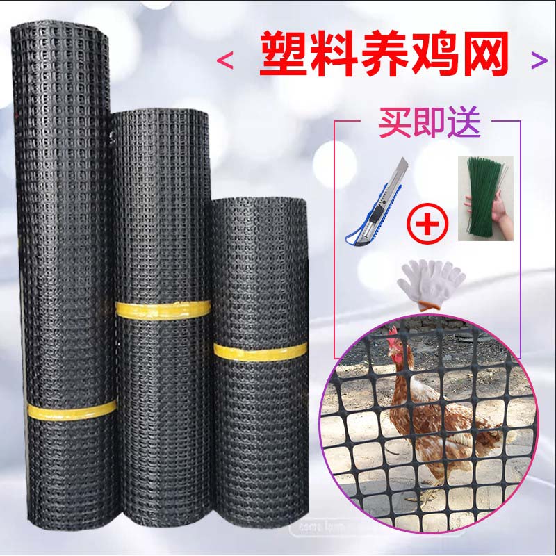 Plastic Mesh Fencing for Poultry Enclosures and Garden Protection