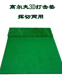 Golf Hitting Mat Indoor Practice Equipment Swing Training Aid