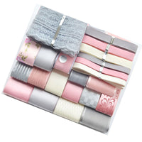 DIY Hair Bows and Clips Craft Kit with Ribbons and Accessories for Beginners