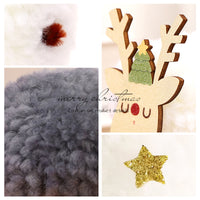 Christmas Felt Reindeer Tabletop Decoration