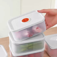 Microwaveable Fruit Lunch Box Food Storage Container for Refrigerator and Takeaway