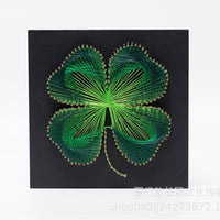 Four-Leaf Clover String Art Kit DIY Craft for Kids & Adults