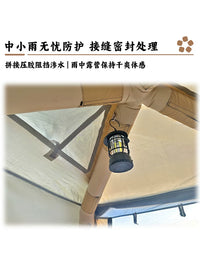Inflatable 3-5 Person Family Camping Tent - Quick Setup, Windproof & Rainproof