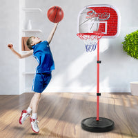 Adjustable Kids Basketball Hoop Stand for Indoor Outdoor Play