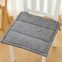 Tech Fabric Dining Chair Cushion Non-Slip Thin Office Home Stool Seat Pad All Seasons