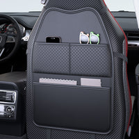 Car Seat Back Organizer with Tissue Box and Storage Net