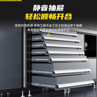 Heavy Duty Automotive Tool Cabinet with Workbench Multi-functional Repair Workstation Tool Storage Organizer