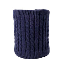Winter Thickened Fleece Lined Neck Warmer for Men and Women, Korean Style Warm and Cold-Proof Neck Gaiter