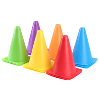 Colorful Plastic Training Cones for Outdoor Sports and Football Drills
