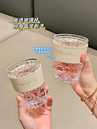 Large Capacity Glass Cold Water Pitcher with Faucet for Refrigerator, High Temperature Resistant Cold Brew Fruit Tea Beverage Dispenser