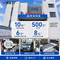 Thickened Water-Injectable Ice Packs for Food Preservation, Cold Storage, and Express Shipping of Perishables
