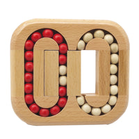 Wooden Labyrinth Ball Maze Puzzle for Kids & Adults, Brain Teaser & Stress Relief Toy