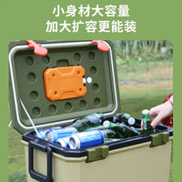 Large Insulated Cooler Box for Food Delivery, Camping, Fishing, and Outdoor Events - Keeps Food Fresh for Extended Periods