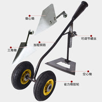 Dual-Wheel Assisted Tiller Cultivator for Weeding and Ditching