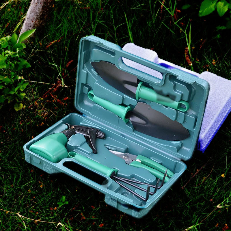 Garden Planting Tool Set for Potted Plants and Gardening, Stainless Steel Trowel Kit