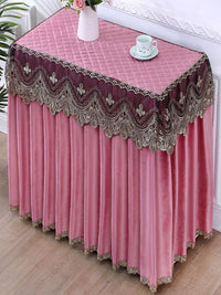 Thickened Dust Cover for Vintage Sewing Machines, Rectangular Protective Cover