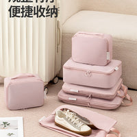 Travel Luggage Organizer Bags Set for Clothes and Shoes