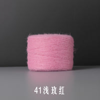 Super Soft Mohair Blend Rainbow Gradient Yarn for Scarves, Shawls, and Baby Sweaters