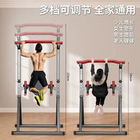 Foldable Pull-Up Bar Multi-functional Home Gym Equipment Dip Station Horizontal Bar for Strength Training