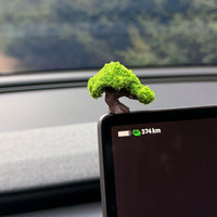 Lucky Tree Car Dashboard Ornament Miniature Landscape Decor