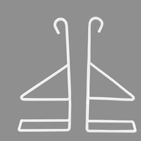 Decorative Iron Art Wall Hook for Hanging Baskets, Lanterns, and Small Planters