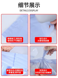 50-Pack Extra Large Moving and Storage Bags for Quilts, Clothes, and Bedding