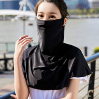 Women's Summer Neck Gaiter Face Mask for Sun Protection while Cycling