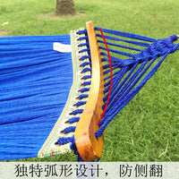 Portable Folding Hammock with Stand for Indoor Outdoor Use, Single/Double Person