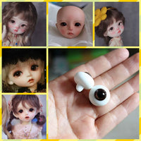 BJD Doll Glass Eyes 6-24mm for BJD, SJD, Rubber, and OB Dolls - Imperfect Stock 0015