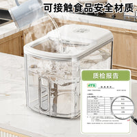 Food Grade Rice Storage Container with Airtight Seal, Pest and Moisture Proof, for Grains and Flour
