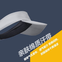 Foldable Running Visor Hat for Marathon and Outdoor Sports, Breathable Quick-Dry Sun Protection