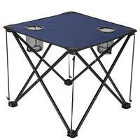 Portable Outdoor Folding Table and Chair Set with Oxford Cloth