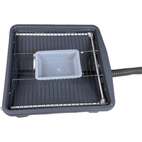 Semi-Automatic Enclosed Cat Litter Box with Anti-Splash Design