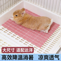 Pet Cooling Pad for Small Animals - Chew-Resistant Summer Relief Ice Mat for Rabbits, Guinea Pigs, and Hamsters