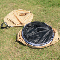 Transparent Starry Sky Hexagonal Camping Tent for 4-6 People, Waterproof PVC Outdoor Shelter