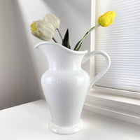 Ceramic French Style Watering Can Decorative Vase Morandi Colors for Garden and Home Decor
