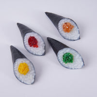 Japanese Simulation Sushi Keychain Ornament for Restaurants and Gifts