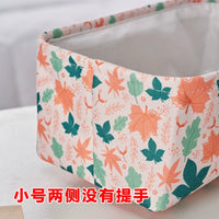 Fabric Storage Box Small Household Organizer for Socks Underwear Snacks Sundries