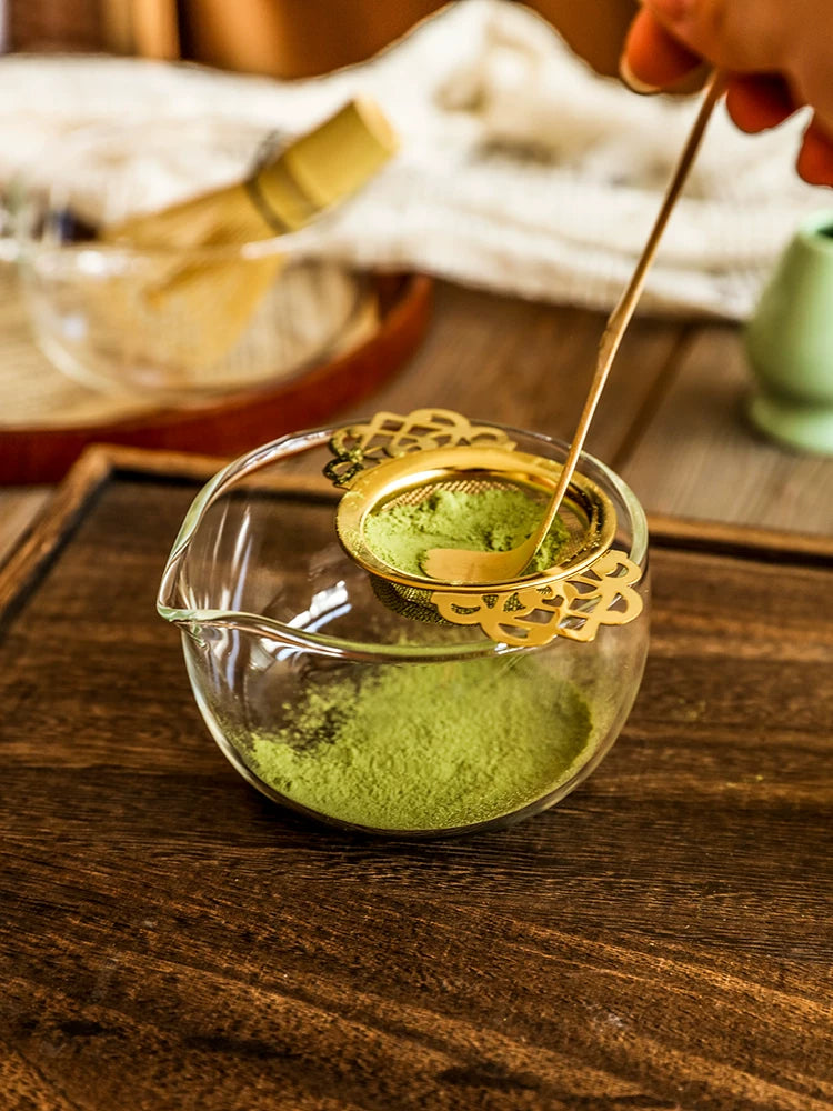 Matcha Whisk and Bowl Set with Pour Spout