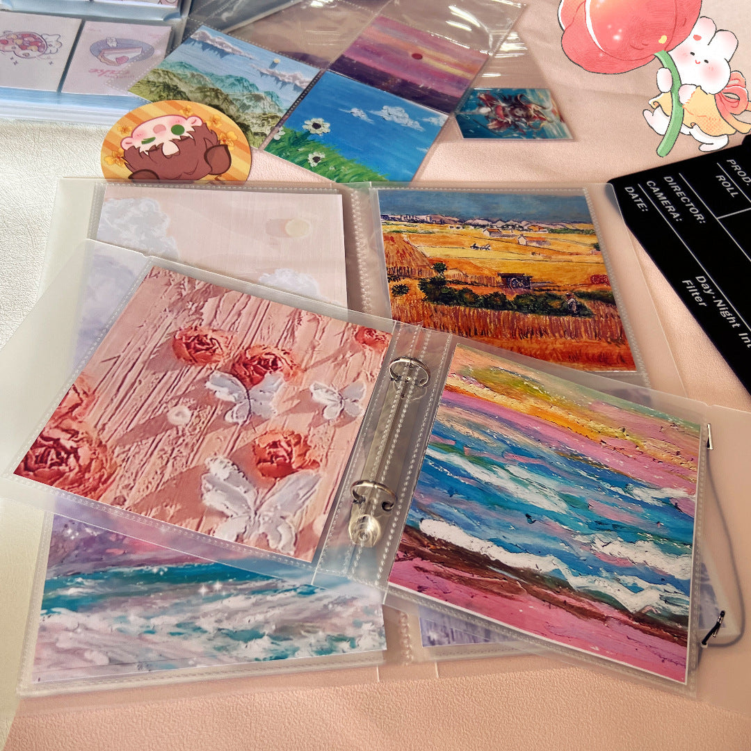 Refillable Art Storage Album for Oil Pastels and Small Paintings
