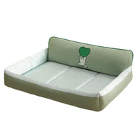 Pet Cooling Mat Bed for Small Dogs & Cats, Summer Ice Silk Sofa Cushion