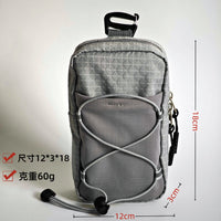 Outdoor Shoulder Strap Phone Pouch Hiking Water Bottle Holder Bag Waterproof Backpack Attachment