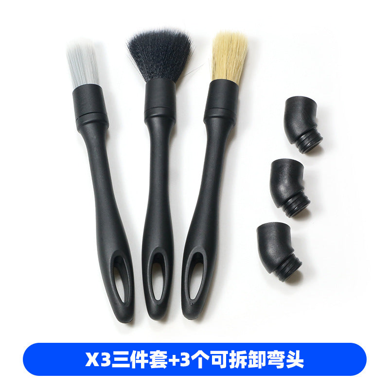 Car Detailing Brush Set for Interior and Exterior Cleaning