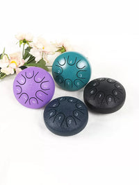 4.5-inch 8-Tone Mini Steel Tongue Drum for Kids & Adults, Meditation & Yoga Instrument