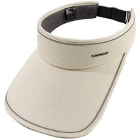 Unisex Retractable Brim Sun Visor Hat for Outdoor Cycling and UV Protection