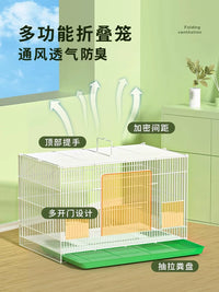 Small Pet Chicken Duck Quail Cage Indoor Outdoor Breeding Enclosure