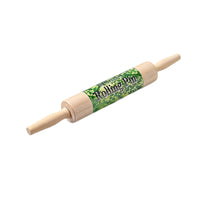 Wooden Clay Rolling Pin for Pottery and Sculpture, 360° Rotating Clay Shaping Tool
